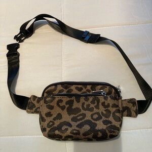 Leopard Print Belt Bag